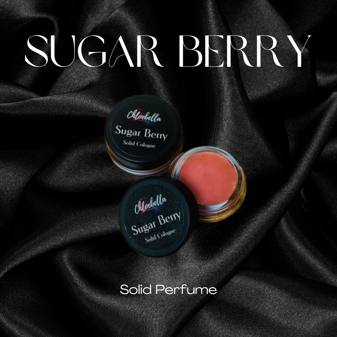 Sugar Berry Solid Perfume - ChloeBella Handcrafted