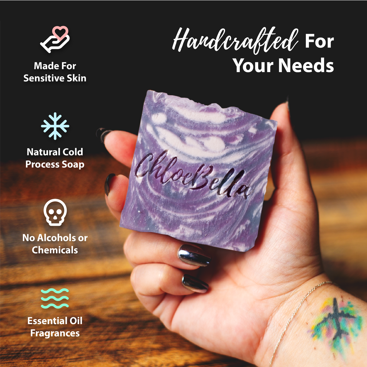 Twilight Soap Body Bar - ChloeBella Handcrafted