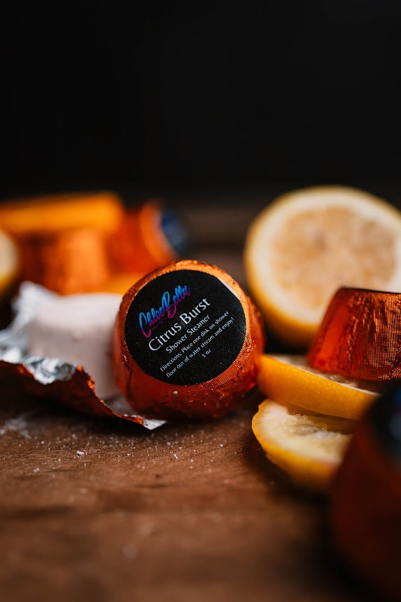 Citrus Burst Shower Steamers - ChloeBella Handcrafted