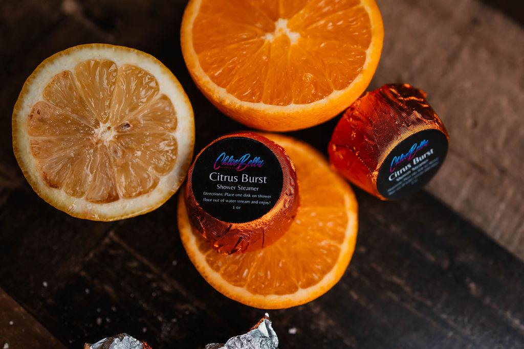 Citrus Burst Shower Steamers - ChloeBella Handcrafted