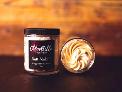 Butt Naked Body Butter Moisturizer - ChloeBella Handcrafted