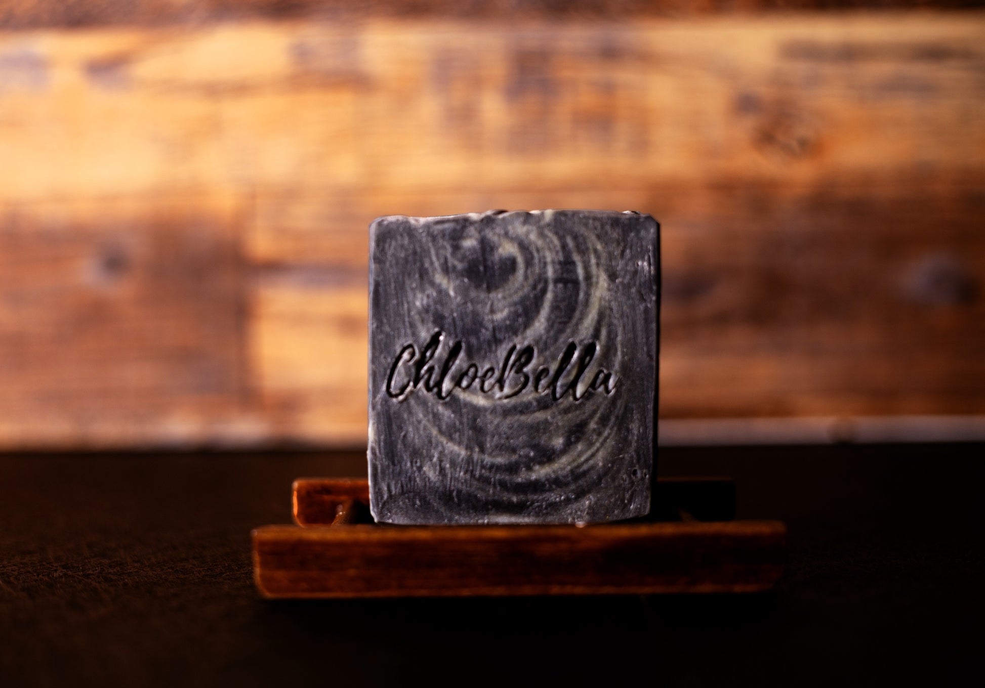 Black Amber Soap Body Bar - ChloeBella Handcrafted