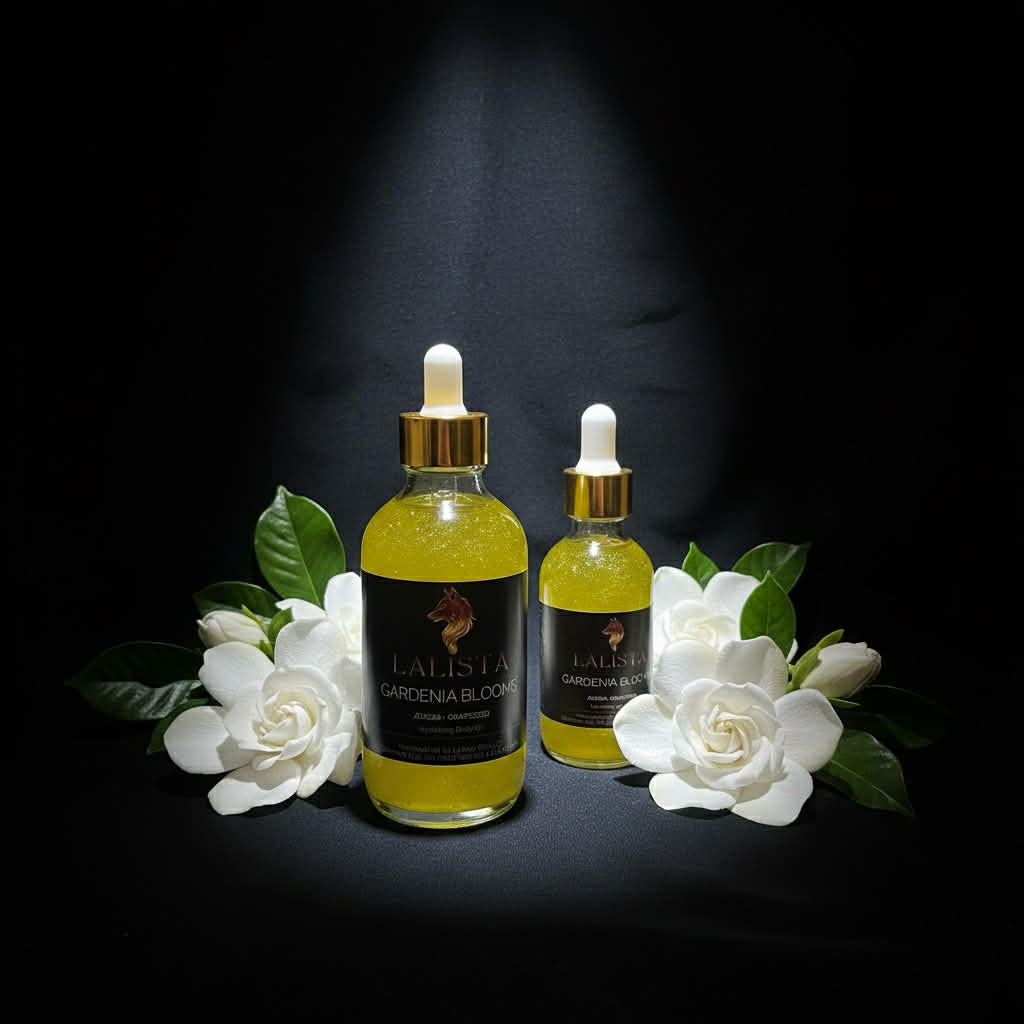 Gardenia Blooms Hydrating Body Oil - ChloeBella Handcrafted