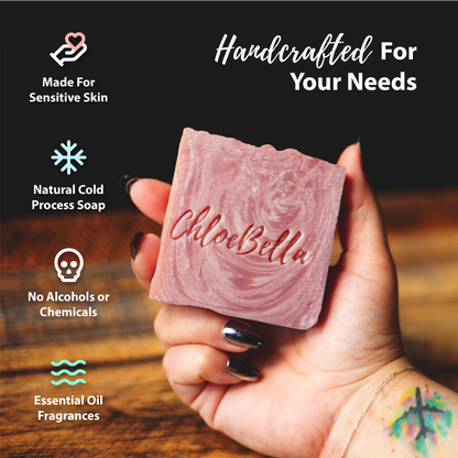 Berry Banger Soap Body Bar - ChloeBella Handcrafted