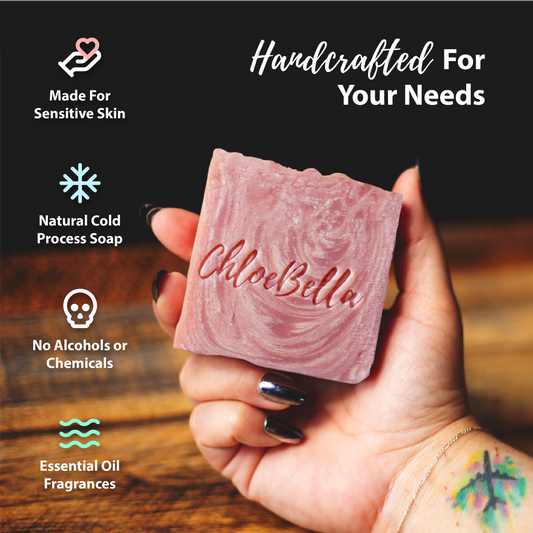 Berry Banger Soap Body Bar - ChloeBella Handcrafted