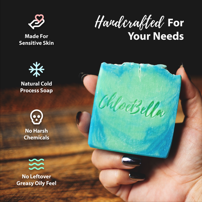 Eucalyptus Mint Soap Body Bar - ChloeBella Handcrafted