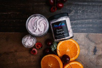 Berry Banger Body Butter Moisturizer - ChloeBella Handcrafted