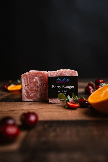 Berry Banger Soap Bar - ChloeBella Handcrafted