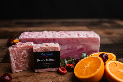 Berry Banger Soap Bar - ChloeBella Handcrafted