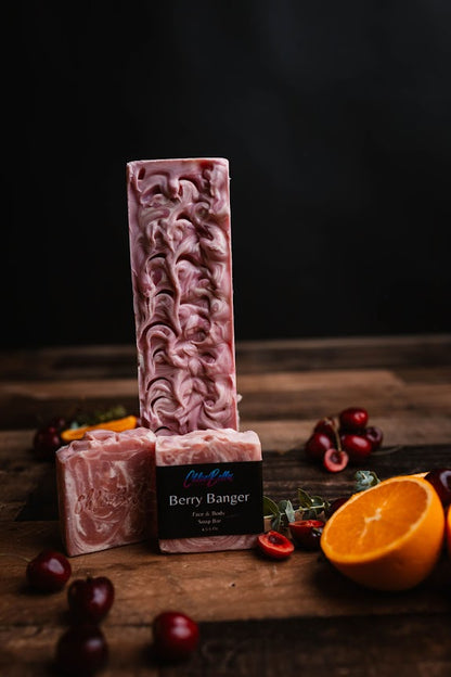 Berry Banger Soap Bar - ChloeBella Handcrafted