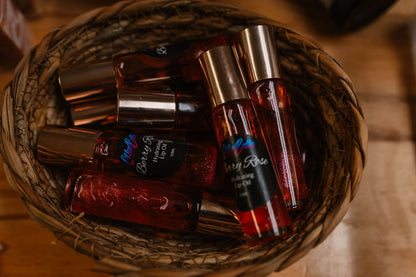 Berry Rose Hydrating Lip Oil - ChloeBella Handcrafted