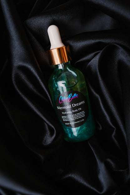 Mermaid Dreams Hydrating Body Oil - ChloeBella Handcrafted