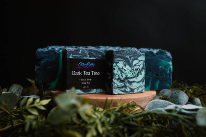 Dark Tea Tree Soap Body Bar - ChloeBella Handcrafted