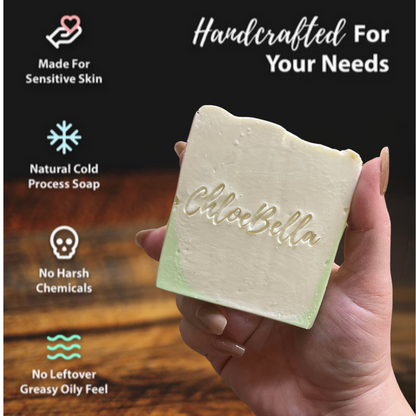 Gardenia Blooms Soap Body Bar - ChloeBella Handcrafted