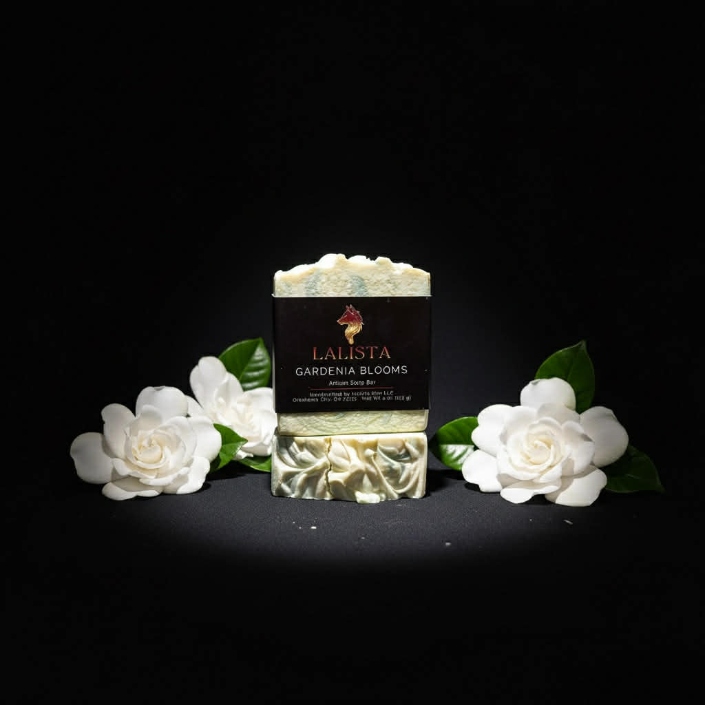 Gardenia Blooms Soap Bar - ChloeBella Handcrafted
