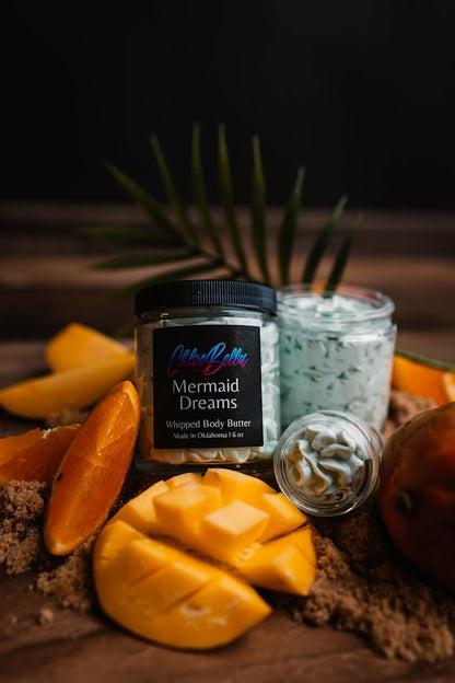 Mermaid Dreams Body Butter Moisturizer - ChloeBella Handcrafted