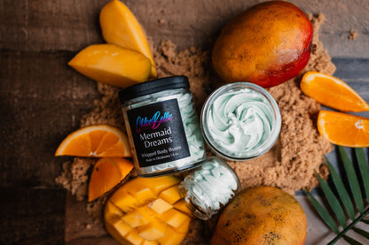 Mermaid Dreams Body Butter Moisturizer - ChloeBella Handcrafted