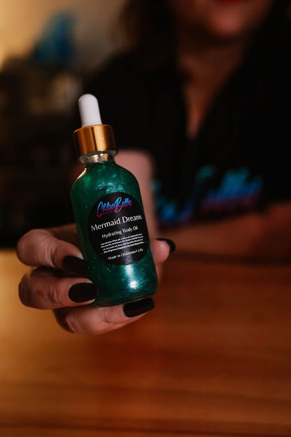 Mermaid Dreams Hydrating Body Oil - ChloeBella Handcrafted