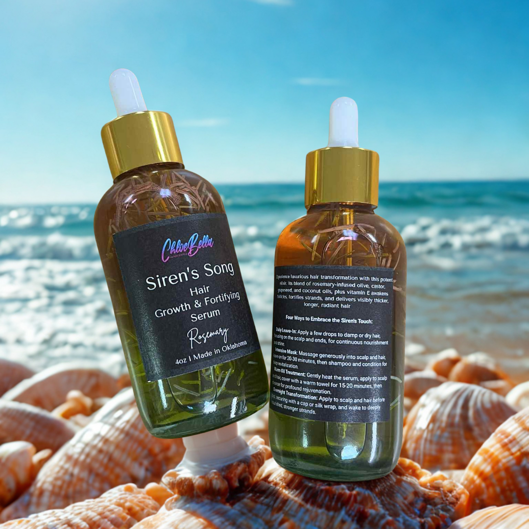 Siren's Song Hair Growth & Fortifying Serum - ChloeBella Handcrafted