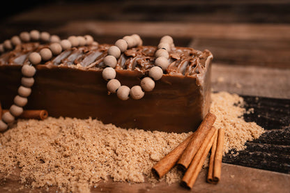 White Pumkpin Spice Face & Body Soap Bar - ChloeBella Handcrafted